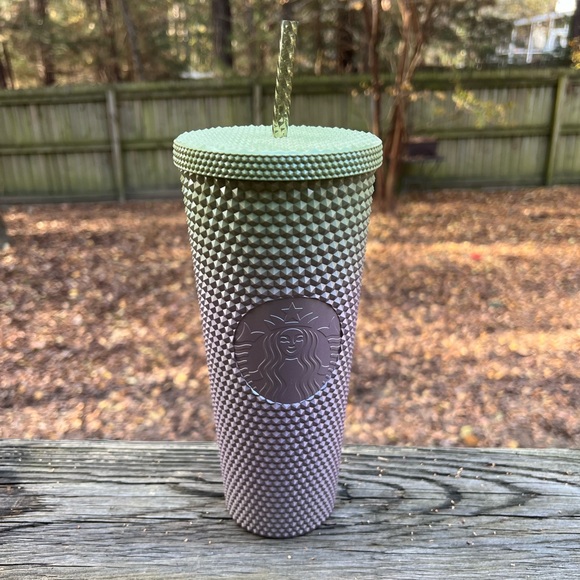Starbucks Other - NWT Starbucks Fall 2024 Metallic and Lilac Gradient Ombré Studded Tumbler